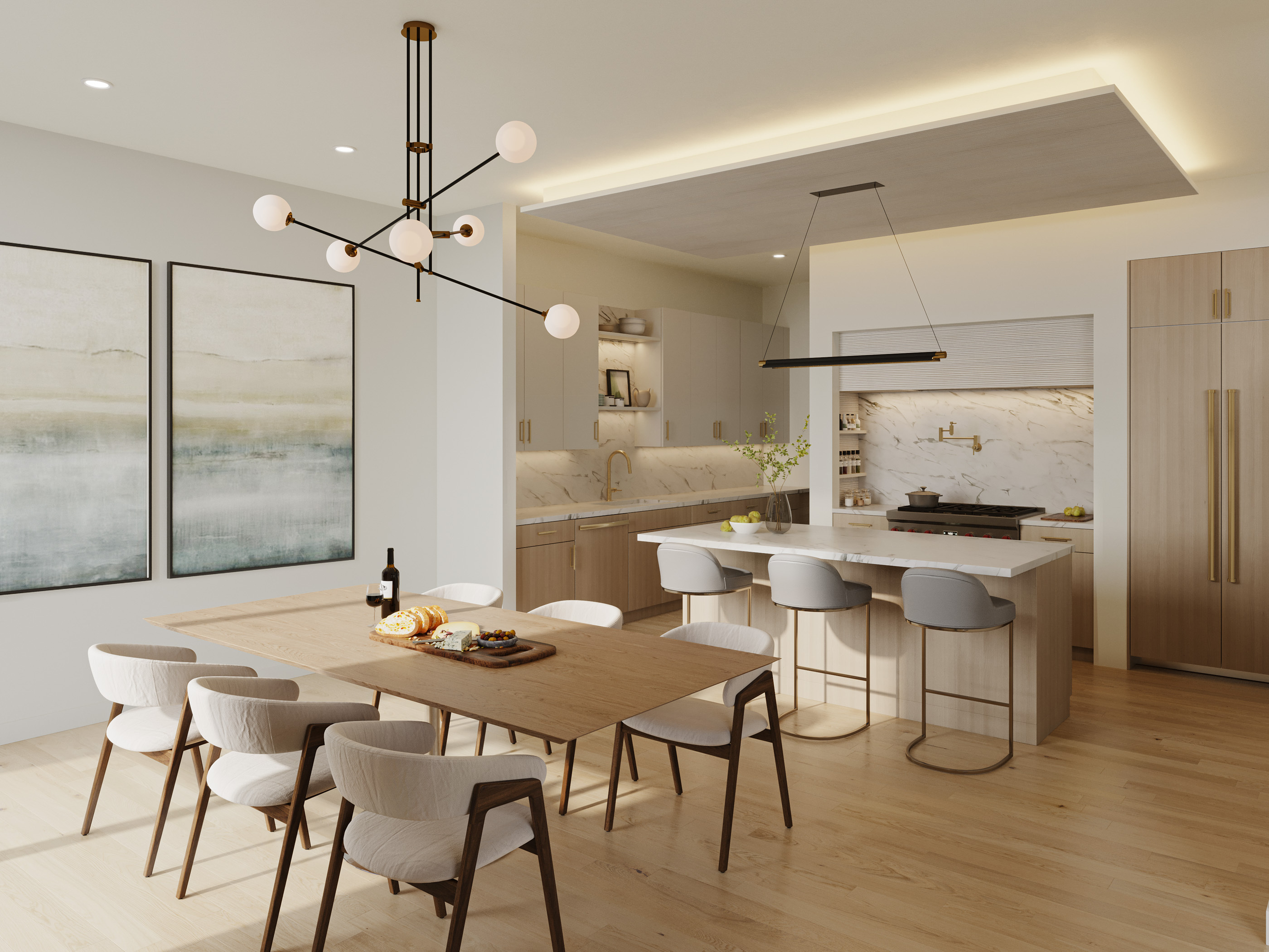 View 13 Bldg C Unit 2 Kitchen D07